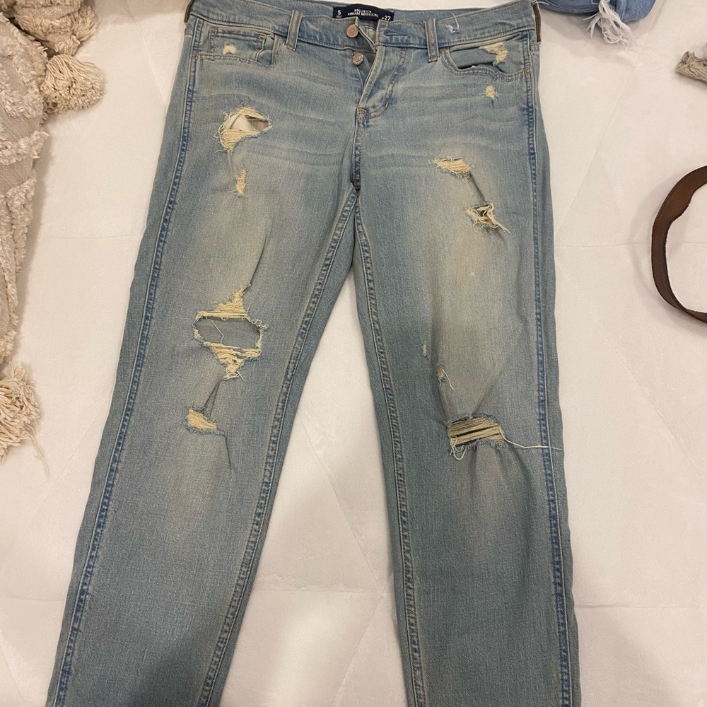 Hollister boyfriend fit jeans